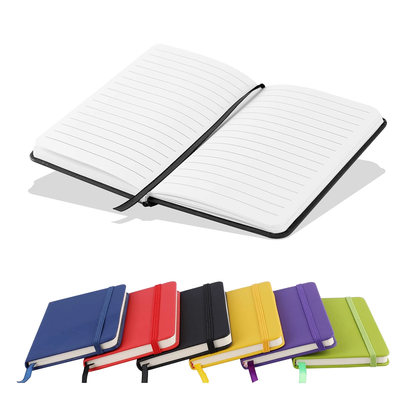 Lefute A6 Notebooks A6 Hardcover - Lined 80 Sheets