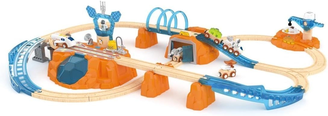 Hape Mars Exploration Rail - Multi Colour 3+