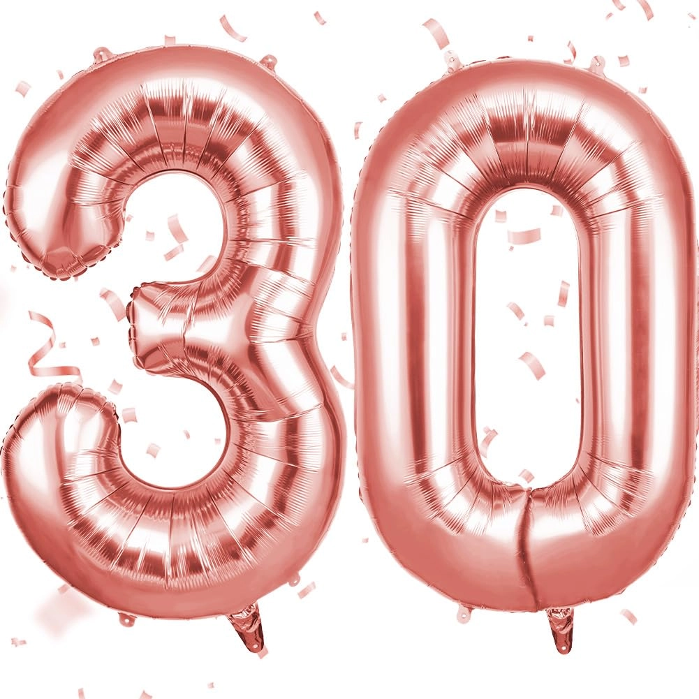 Number 30 - 2 piece(s) Birthday