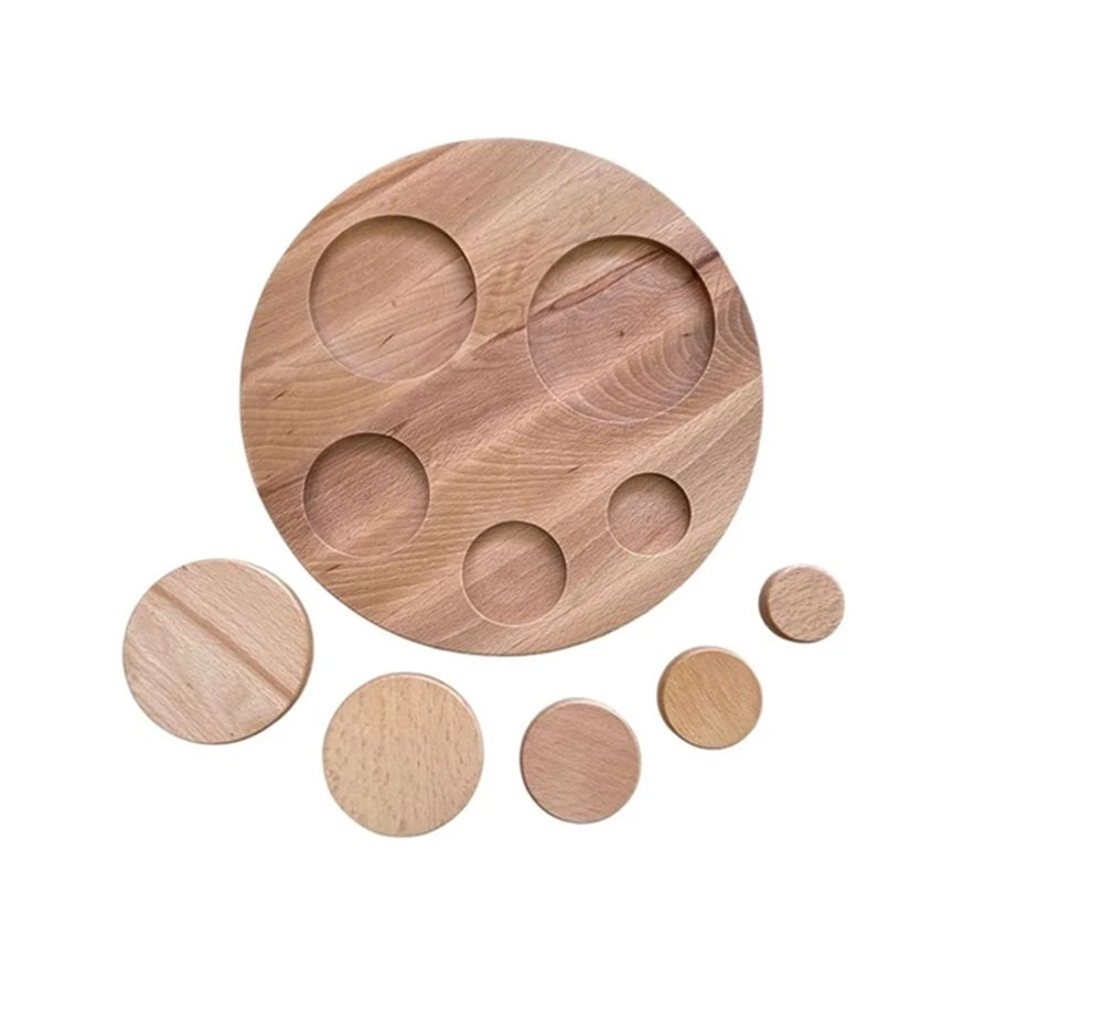 Wooden Grading Semicircles - Suitable for 2 years and above 6 pieces