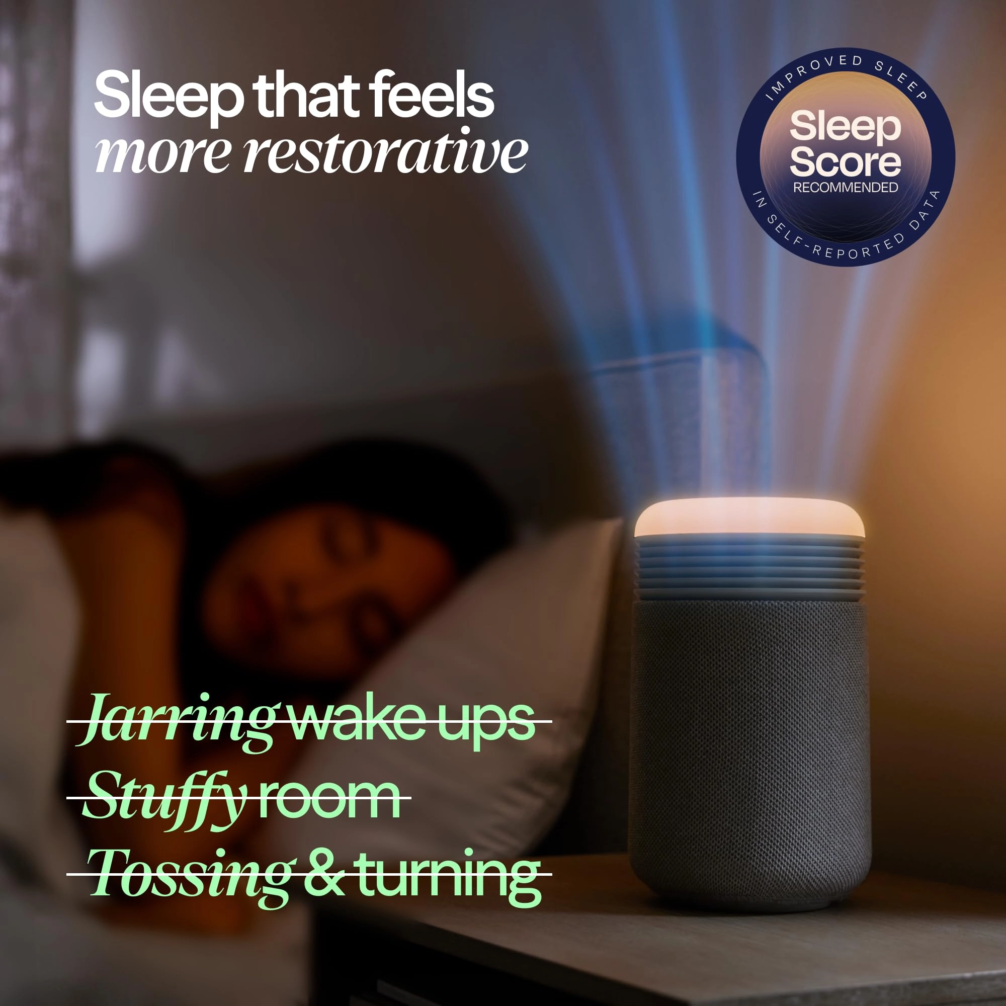 Mini Restful - HEPASilent Wake-Up Light USB-C Charging