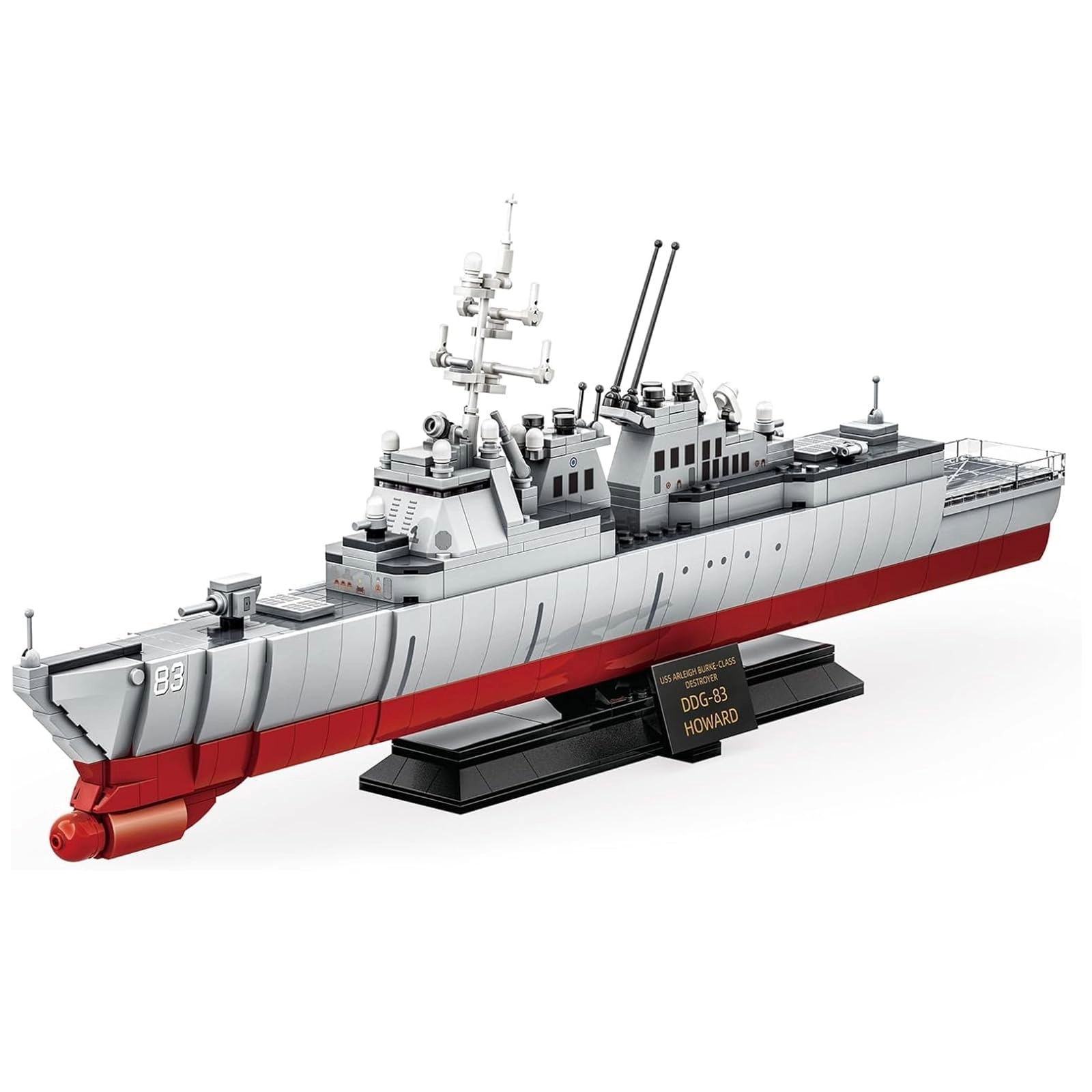 QLT QIAOLETONG Marine Destroyer - Compatible with Lego Sets