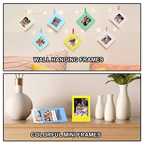 Mini 11 camera case + Mini photo album + Selfie lens + Color Filters + Plastic desktop photo frames + Rectangle hanging photo frames + border sticker + Camera sticker