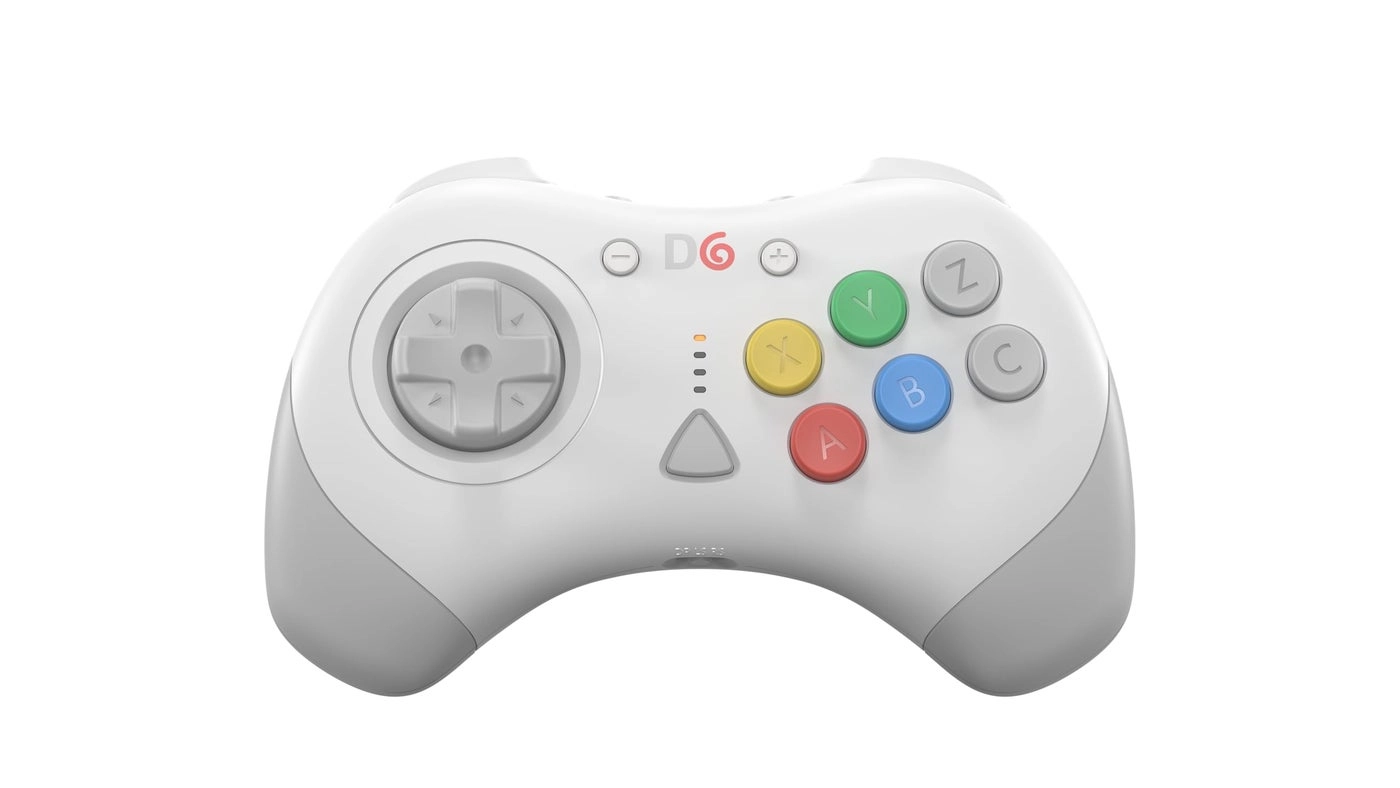 Retro Fighters D6 - White Switch PC Dreamcast