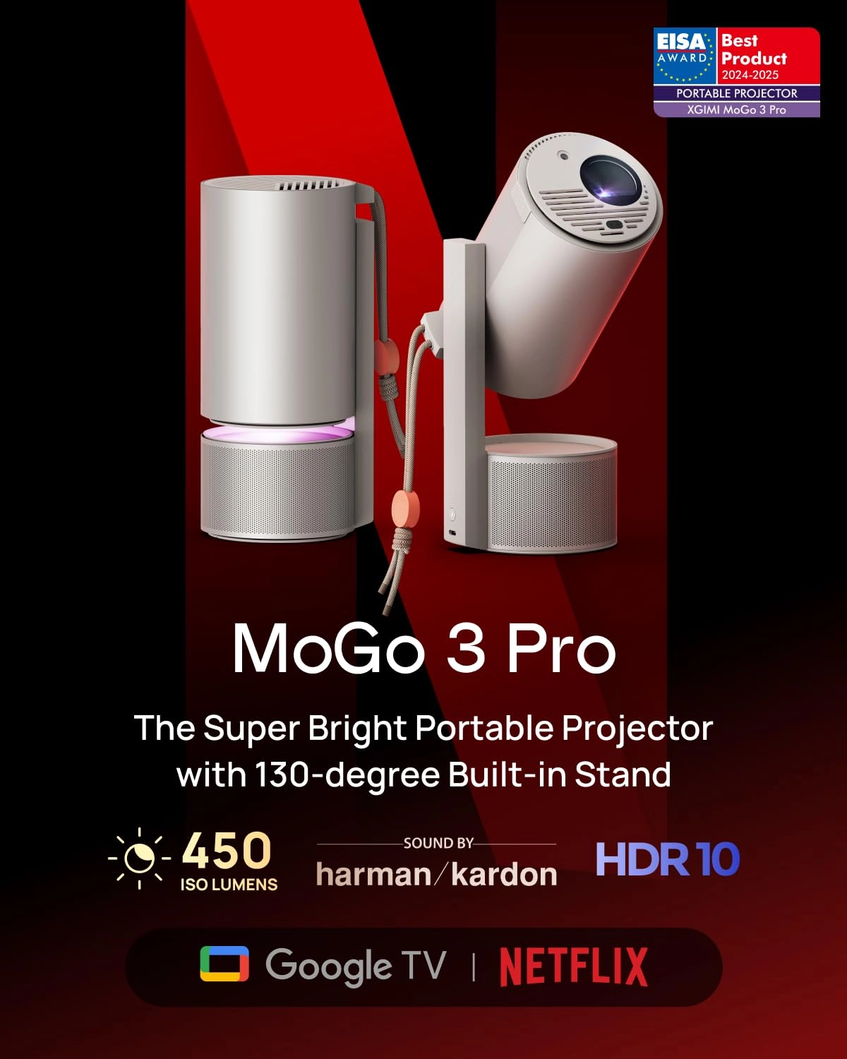 MoGo 3 Pro XGMOGO3PROBASIC 450 ISO Lumens