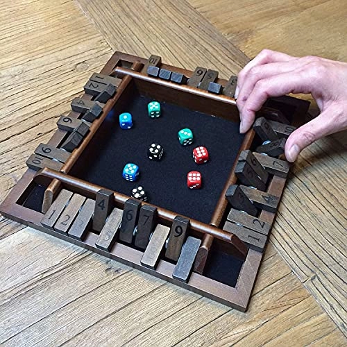 Shut The Box: Classic - 4 Player Dice Game
