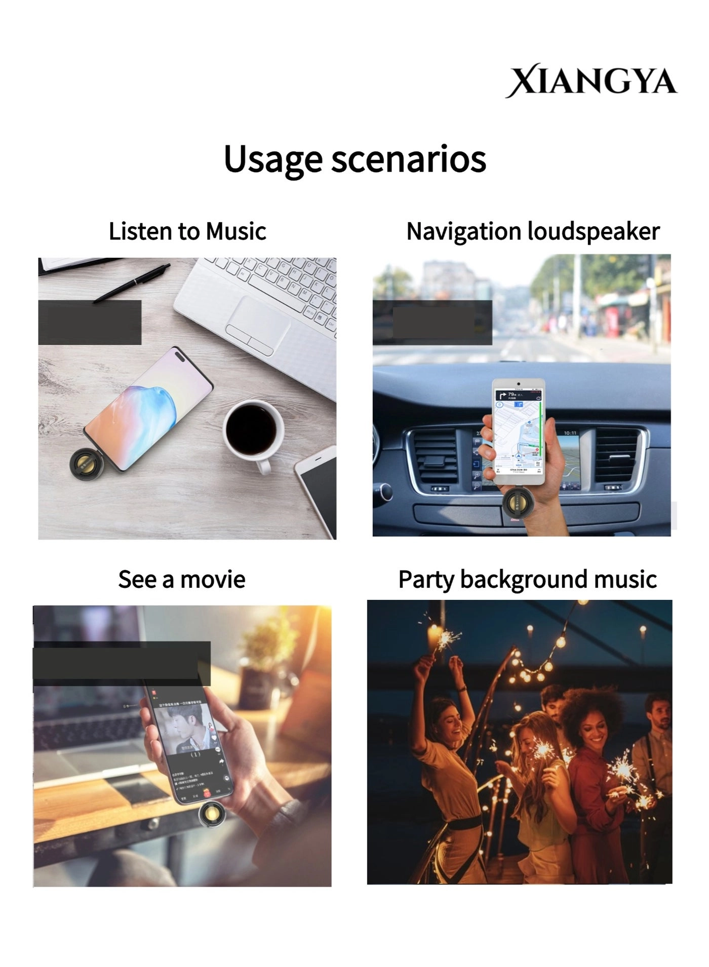 Plug-in Phone Speaker