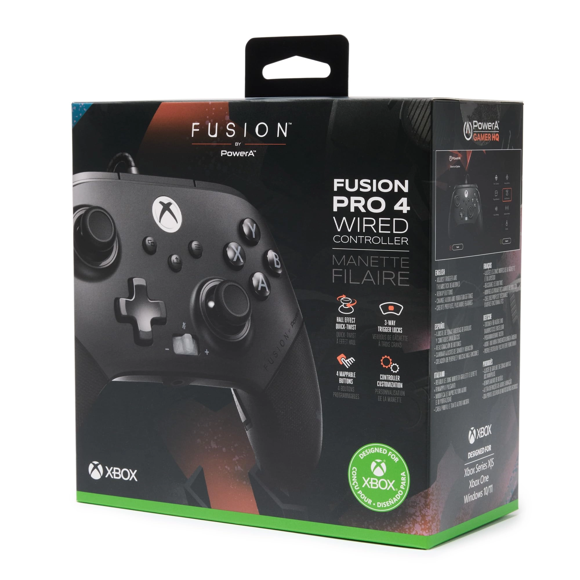 Xbox Series X/S FUSION Pro 4 - Black