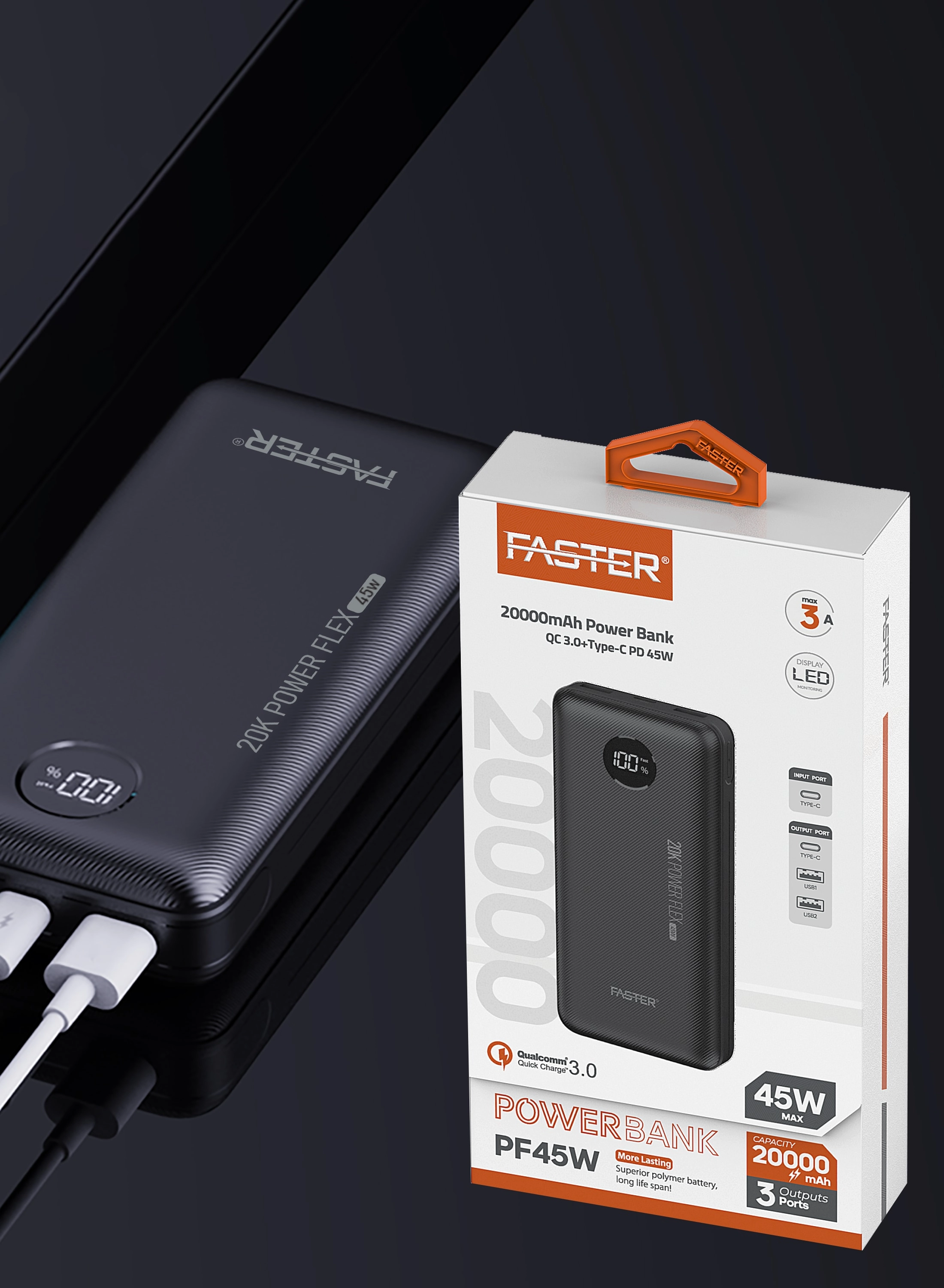 PF45W - 20000mAh 45W