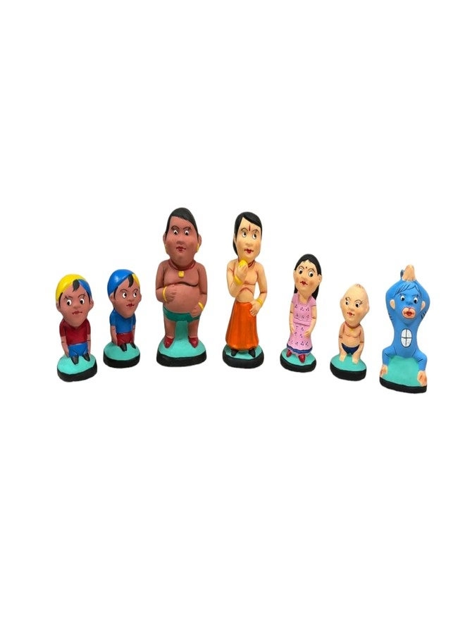 Chota Bhim Characters - 7 pcs Bundle