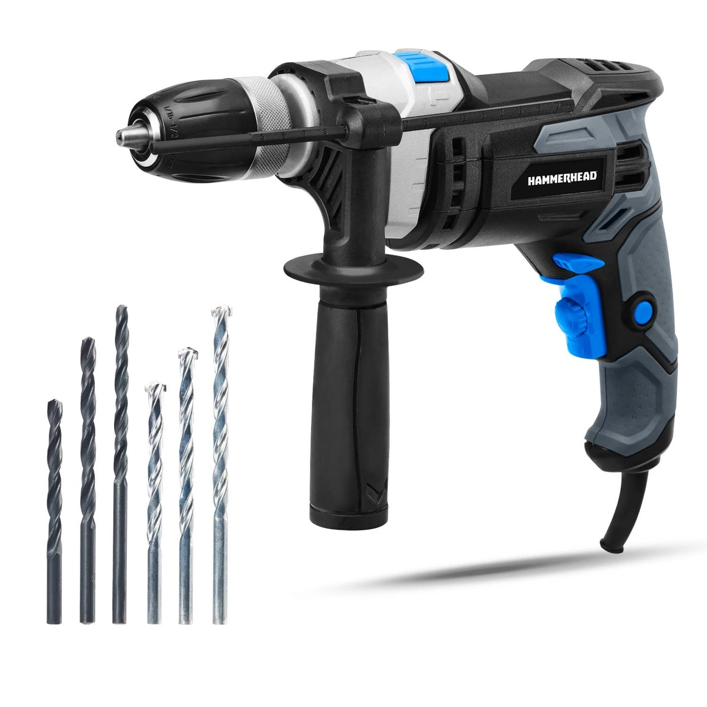 Hammer Drill - 7.5 Amps Variable Speed