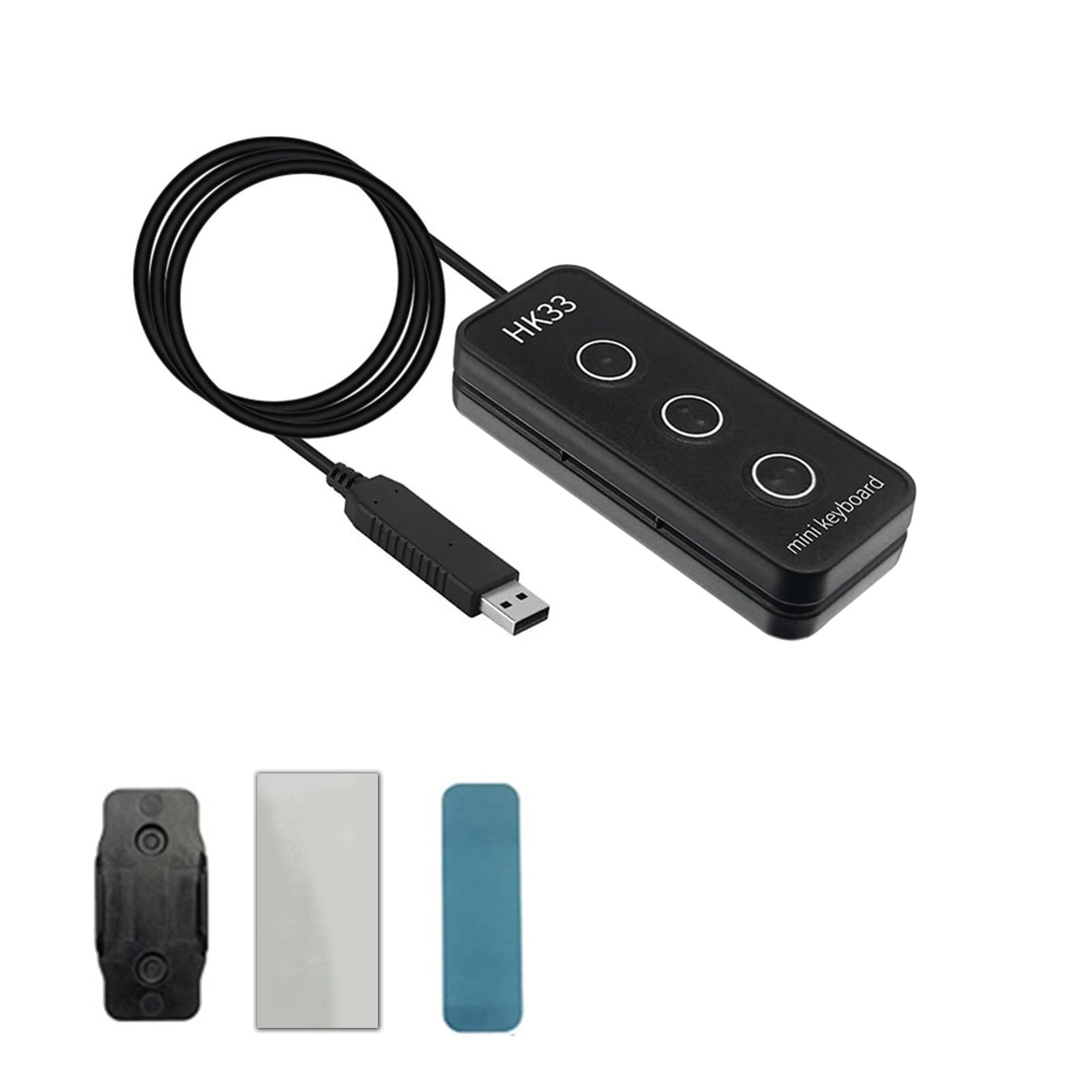 Yechiry 3 Key USB Programmable Keyboard - Wired