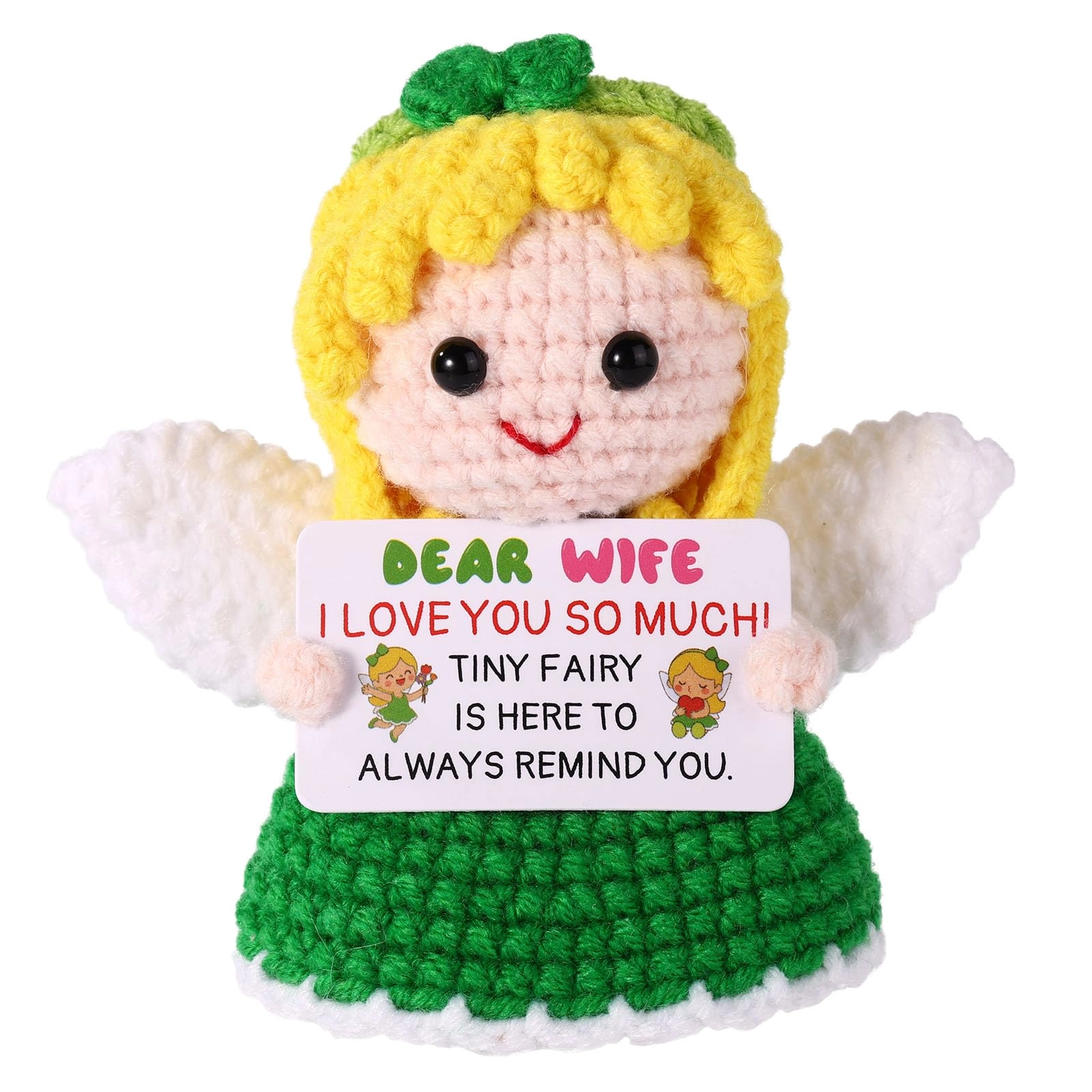 TOYMIS Crochet Fairy Doll - 9 x 7 x 6 cm yarn
