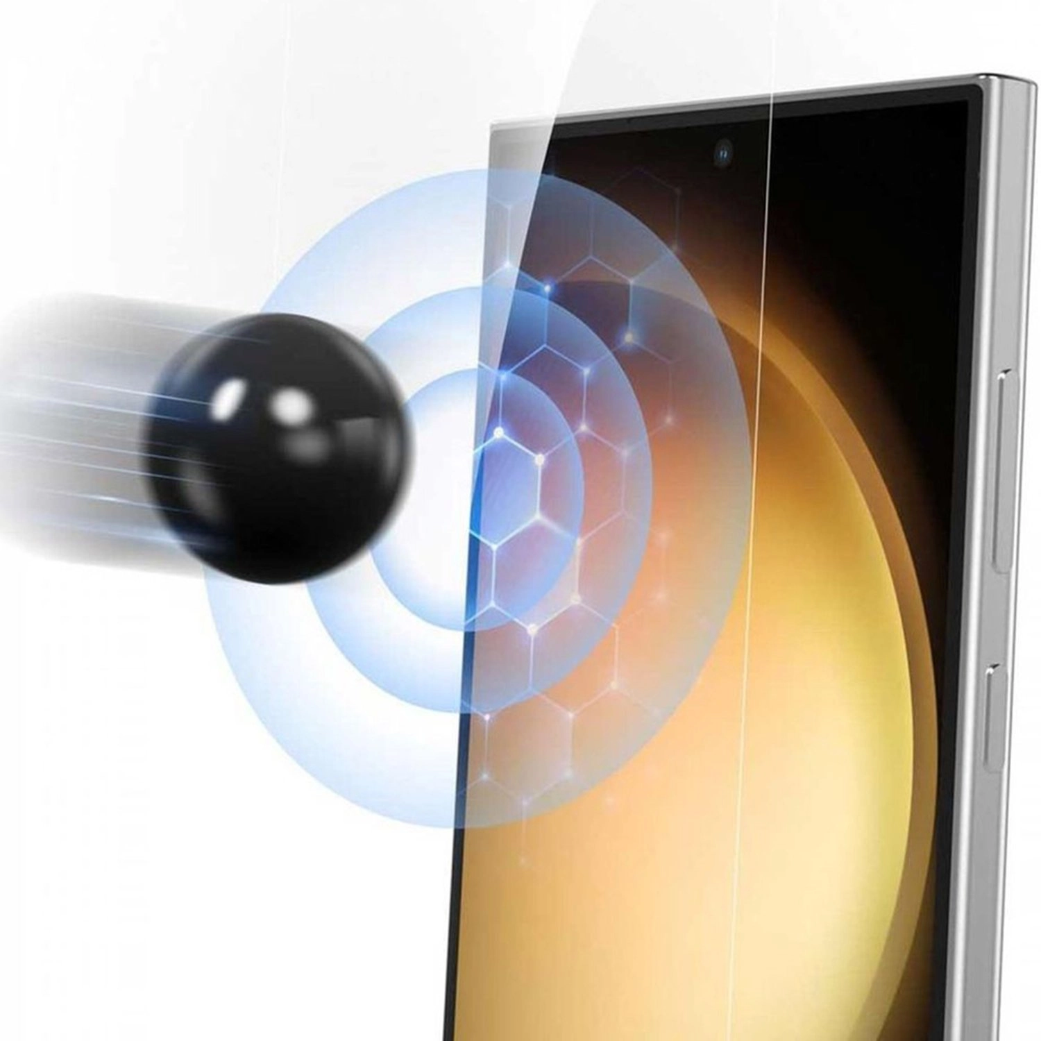 High-Definition Tempered Glass Screen Protector for Samsung Galaxy S24 Ultra