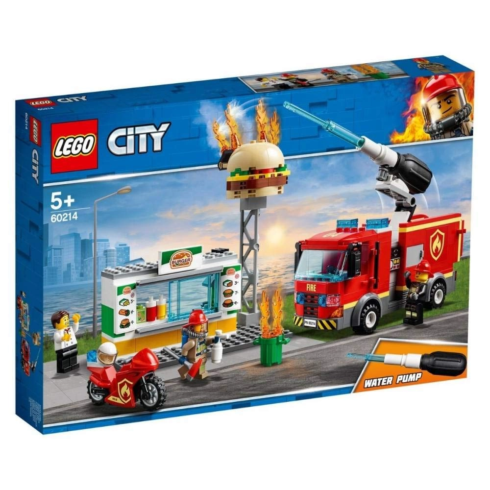 City Burger Bar Fire Rescue (60214)