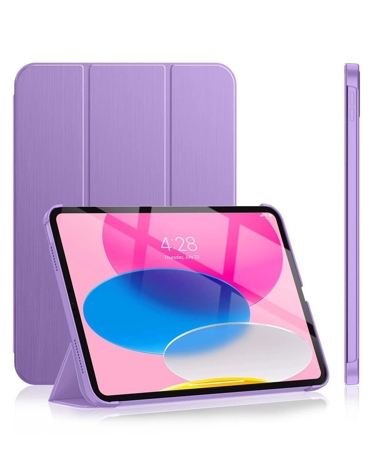 Tri-fold Stand Case with Pencil Holder for iPad 10th Generation 10.9-inch (2022)