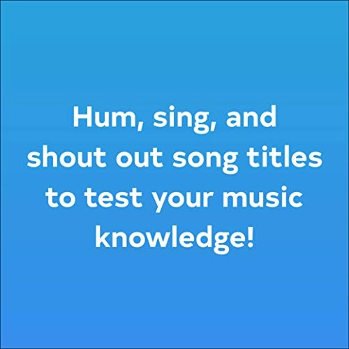 After Dinner Amusements: Name That Tune - English