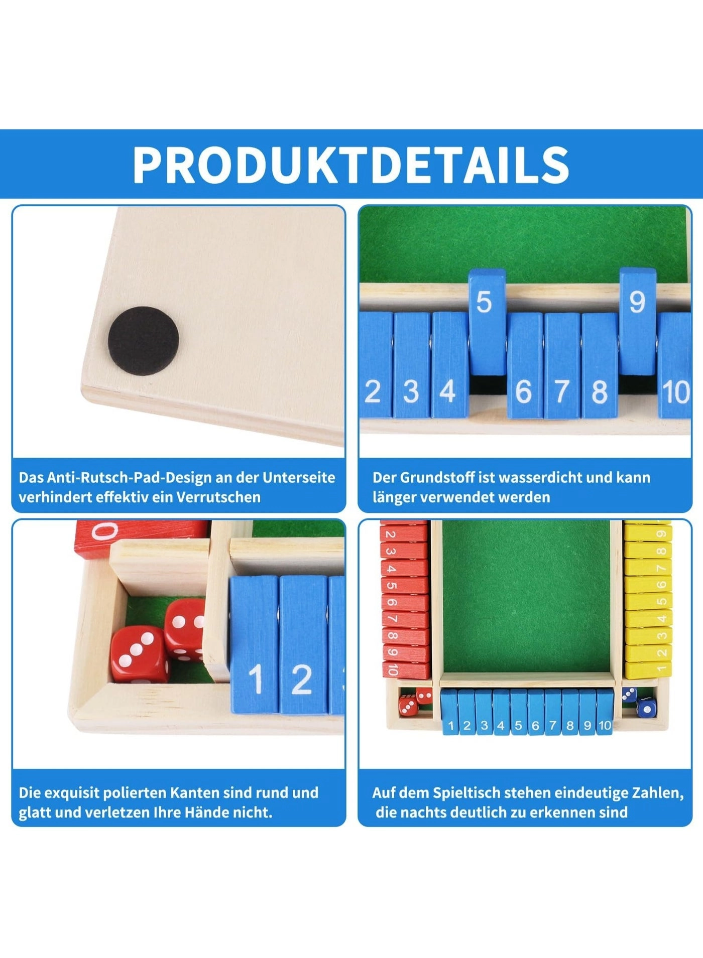 Shut The Box - Dice Game