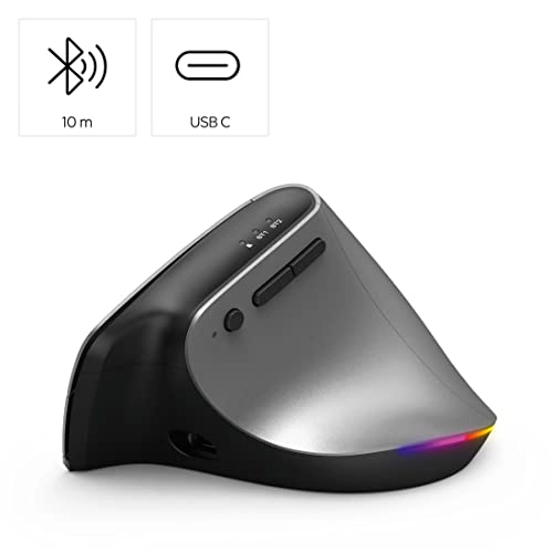 EMW-700 Ergonomic Vertical Mouse - Wireless