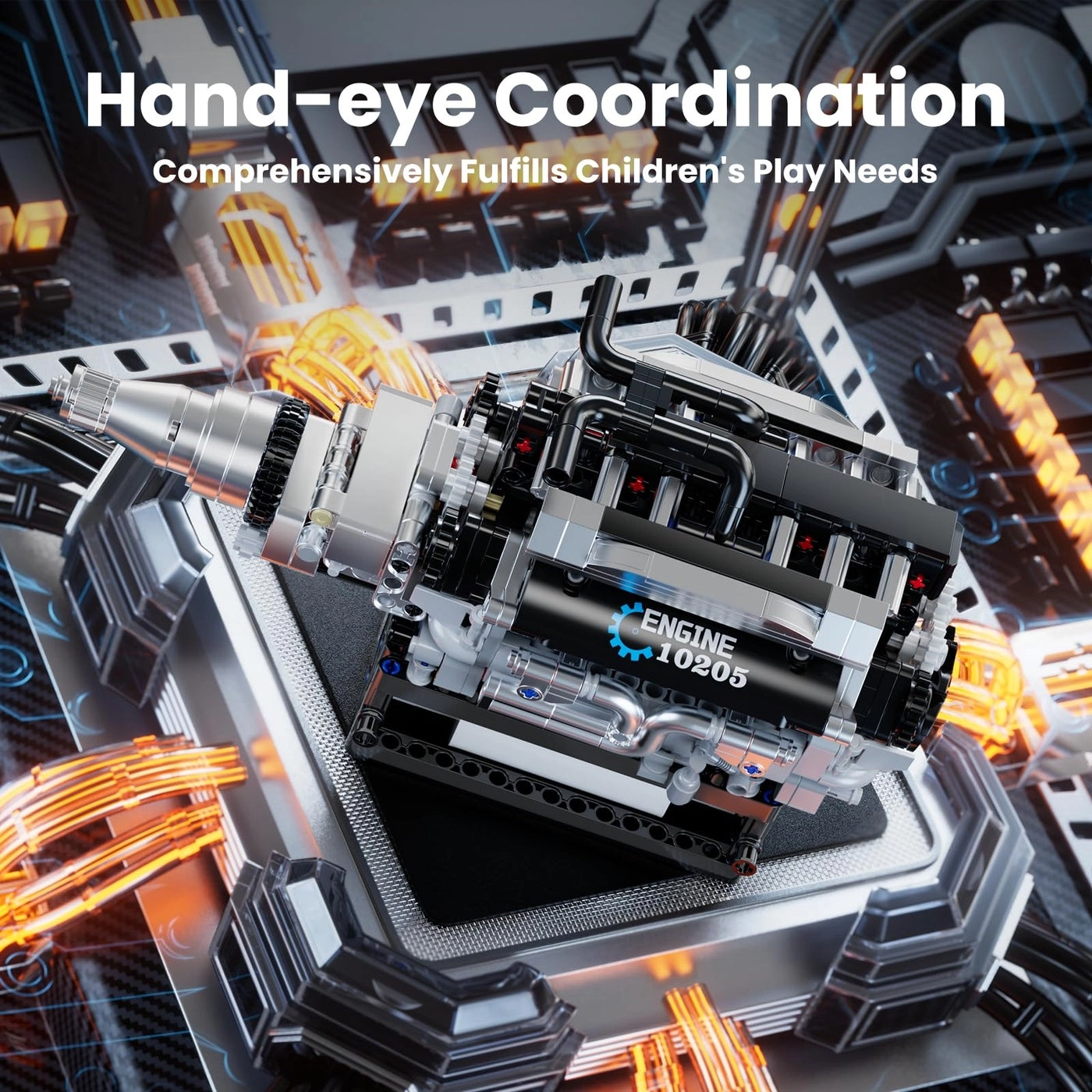 RR V12 Engine Kit - 733 pcs