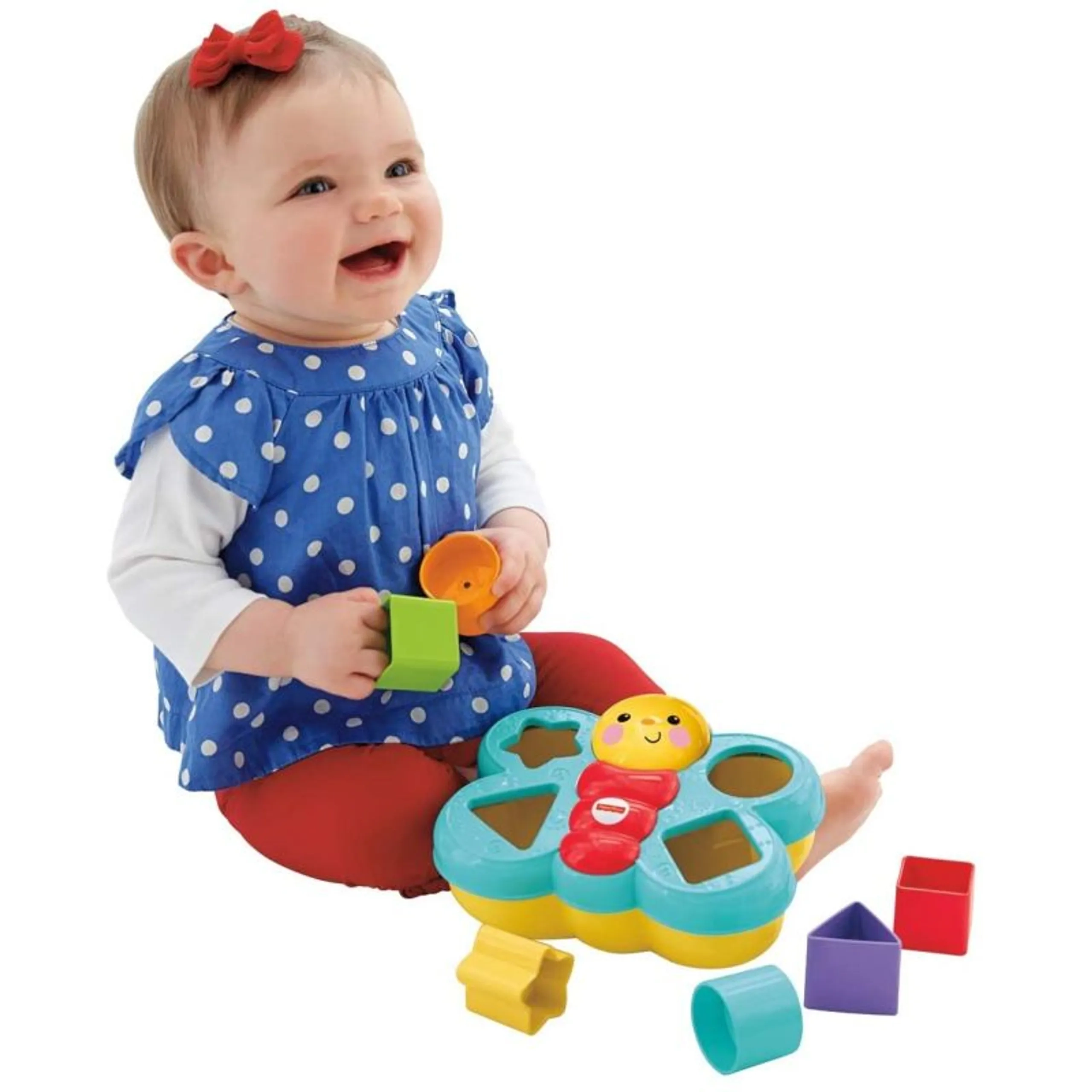 Butterfly Shape Sorter - 6 to 36 months 6 pieces