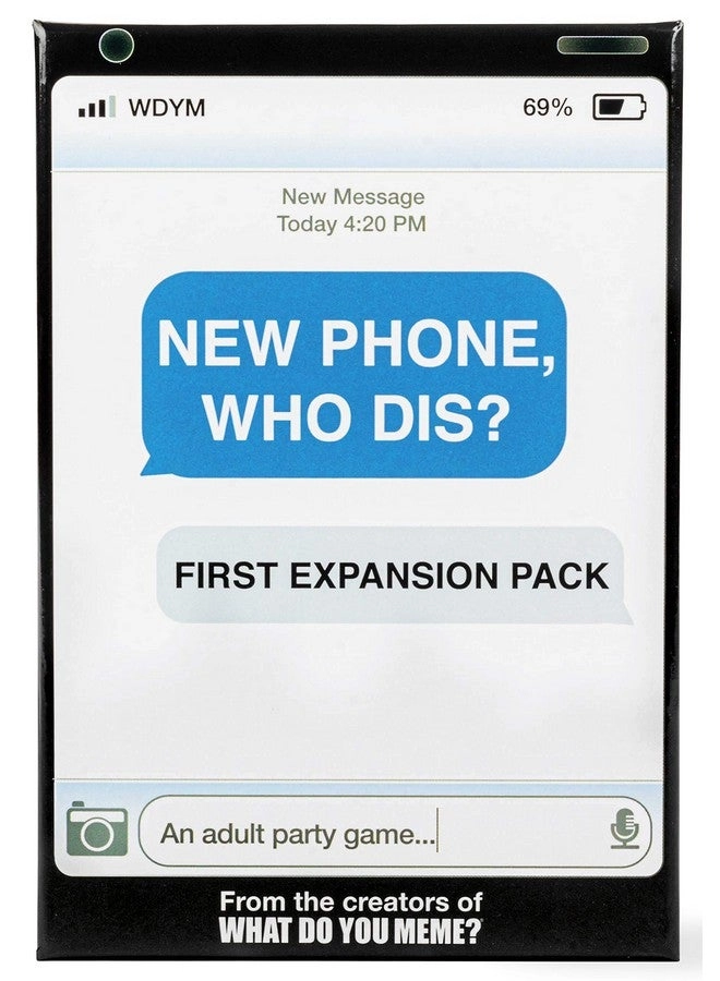 New Phone, Who Dis? Expansion Pack - 45 Inbox Cards And 135 Reply Cards
