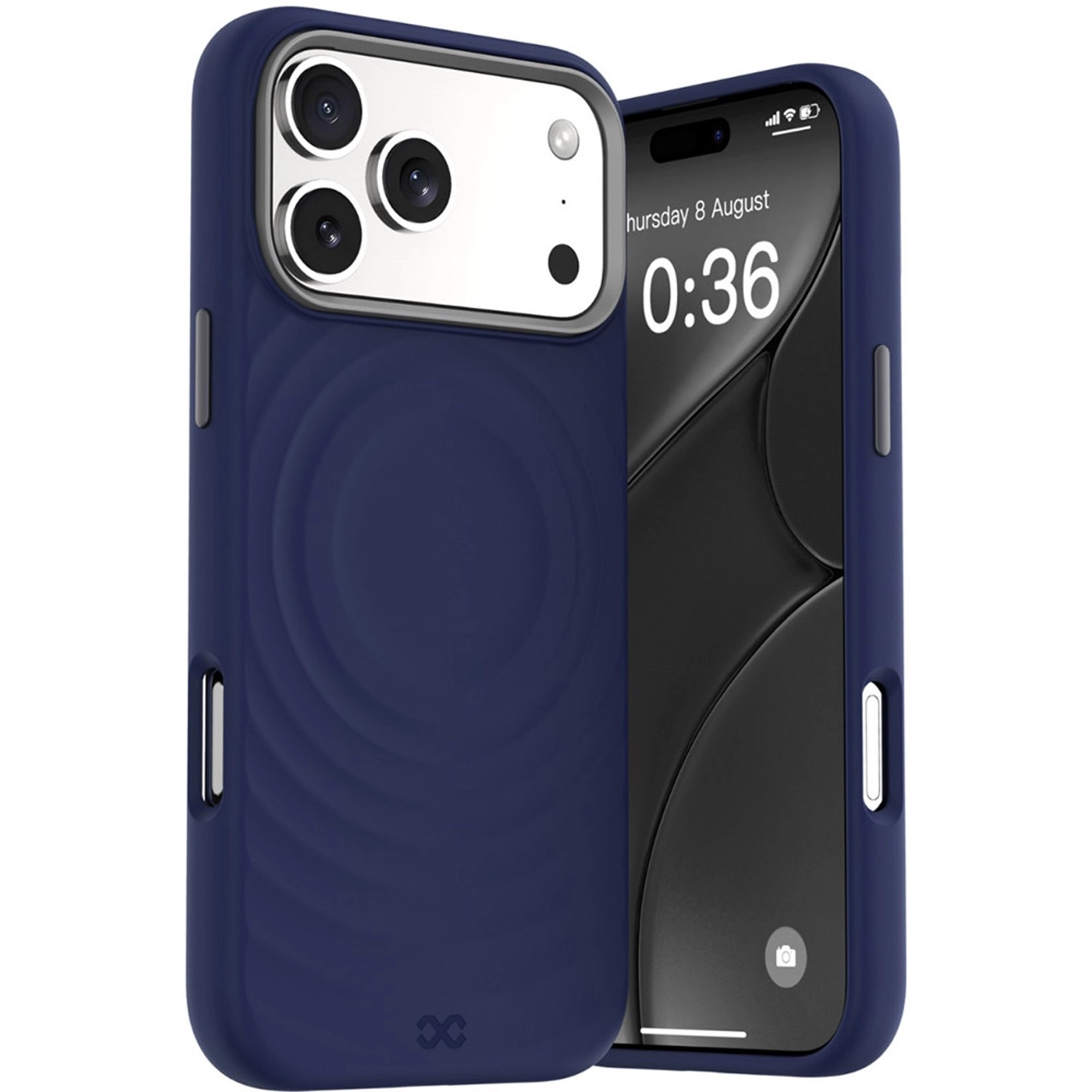 QUIVERX Ripple Case with Metallic Camera Frame for iPhone 17 Pro Max