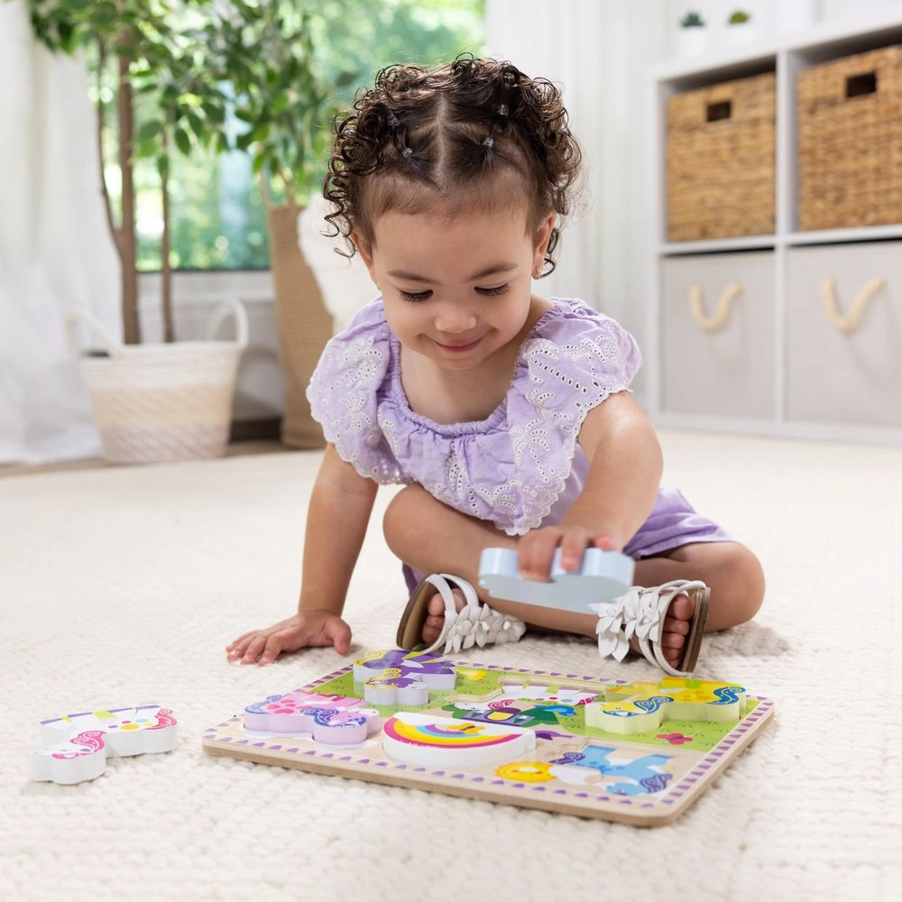 Unicorn Chunky Puzzle - Suitable for 2 years & above