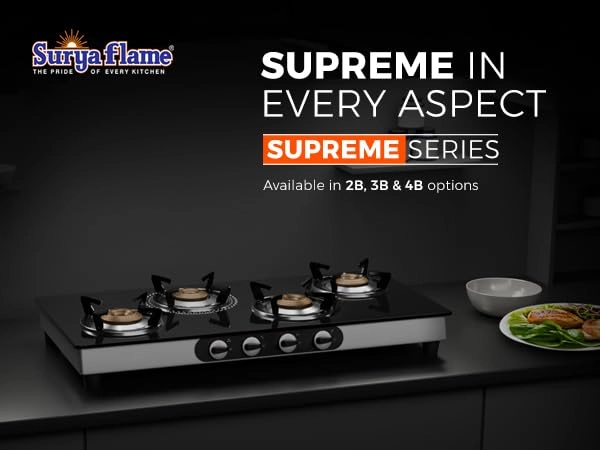 Supreme 4B Gas hob