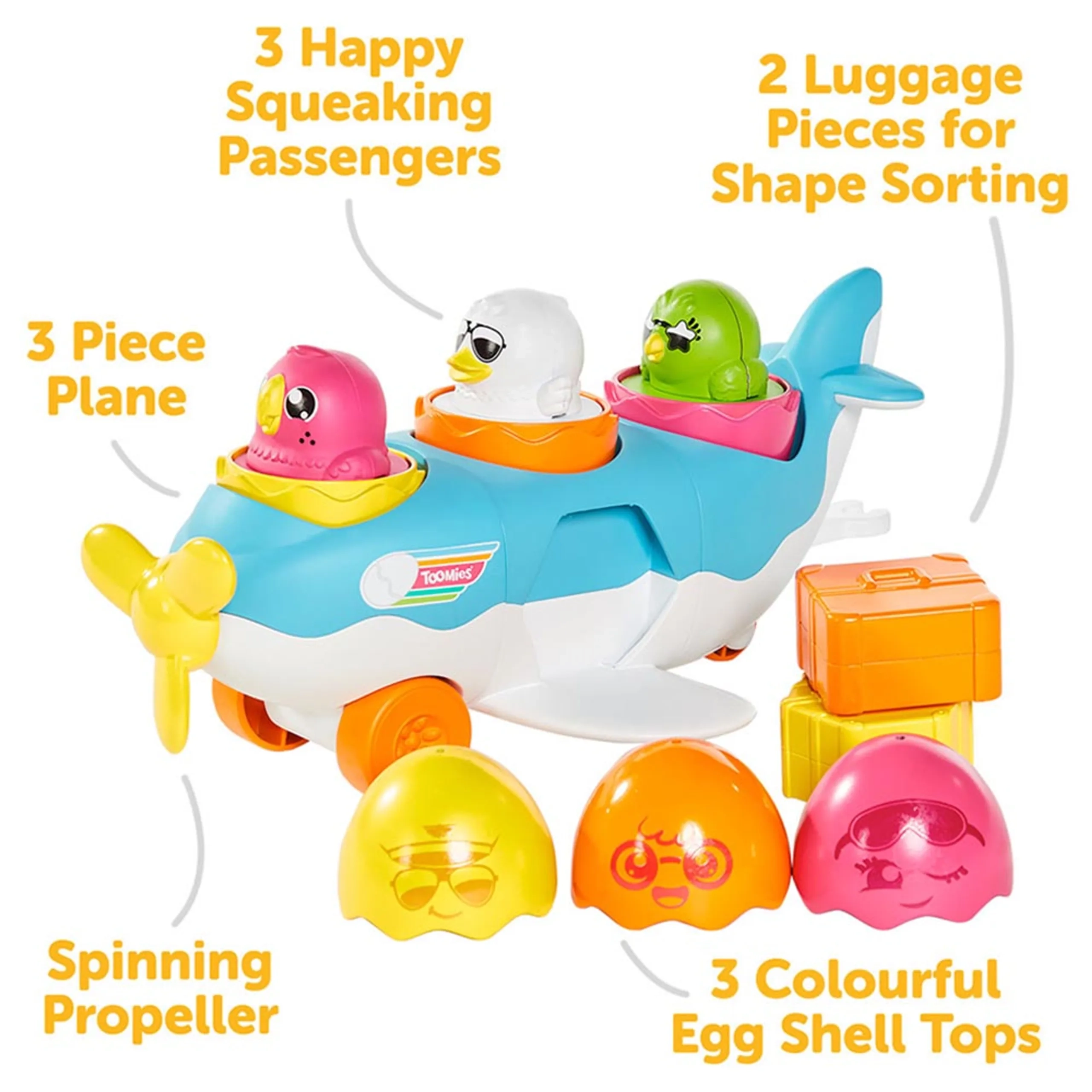 Load & Go Plane - Parrot Duck Budgie