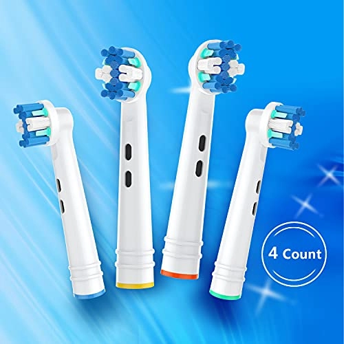 Replacement Toothbrush Heads - Floss Action 4 piece(s) White