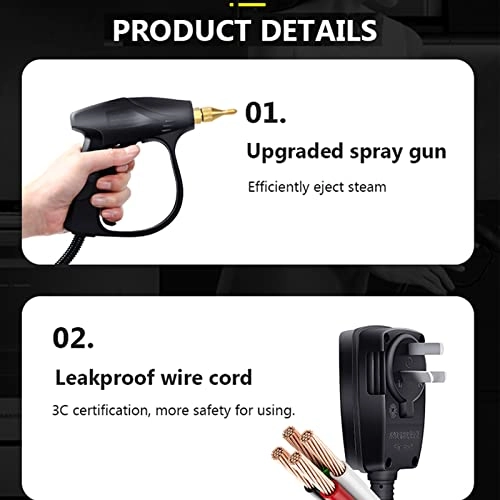 Steam Cleaner - 5Bar 3.5L