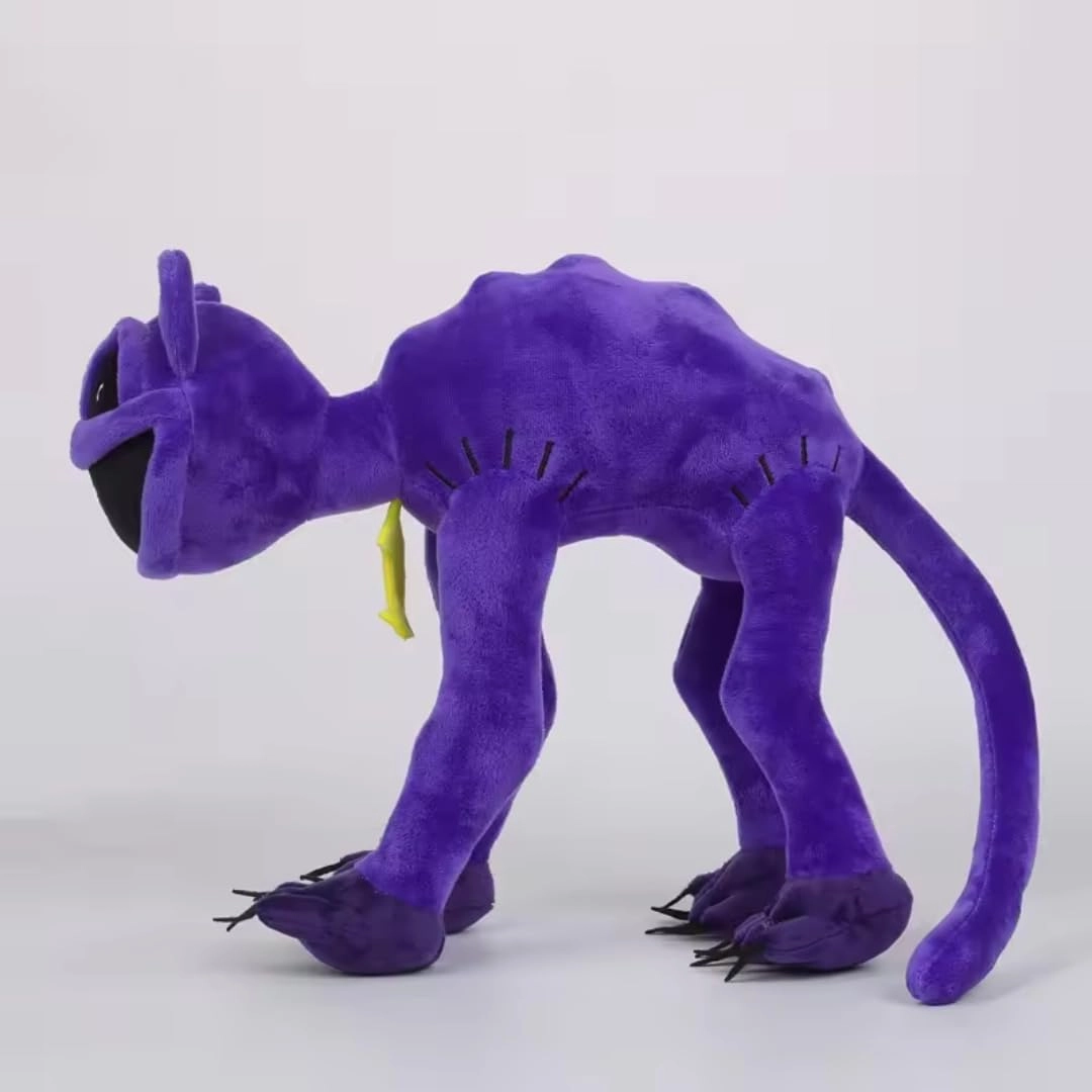 Purple Big Smile Dog 60 cm Plush