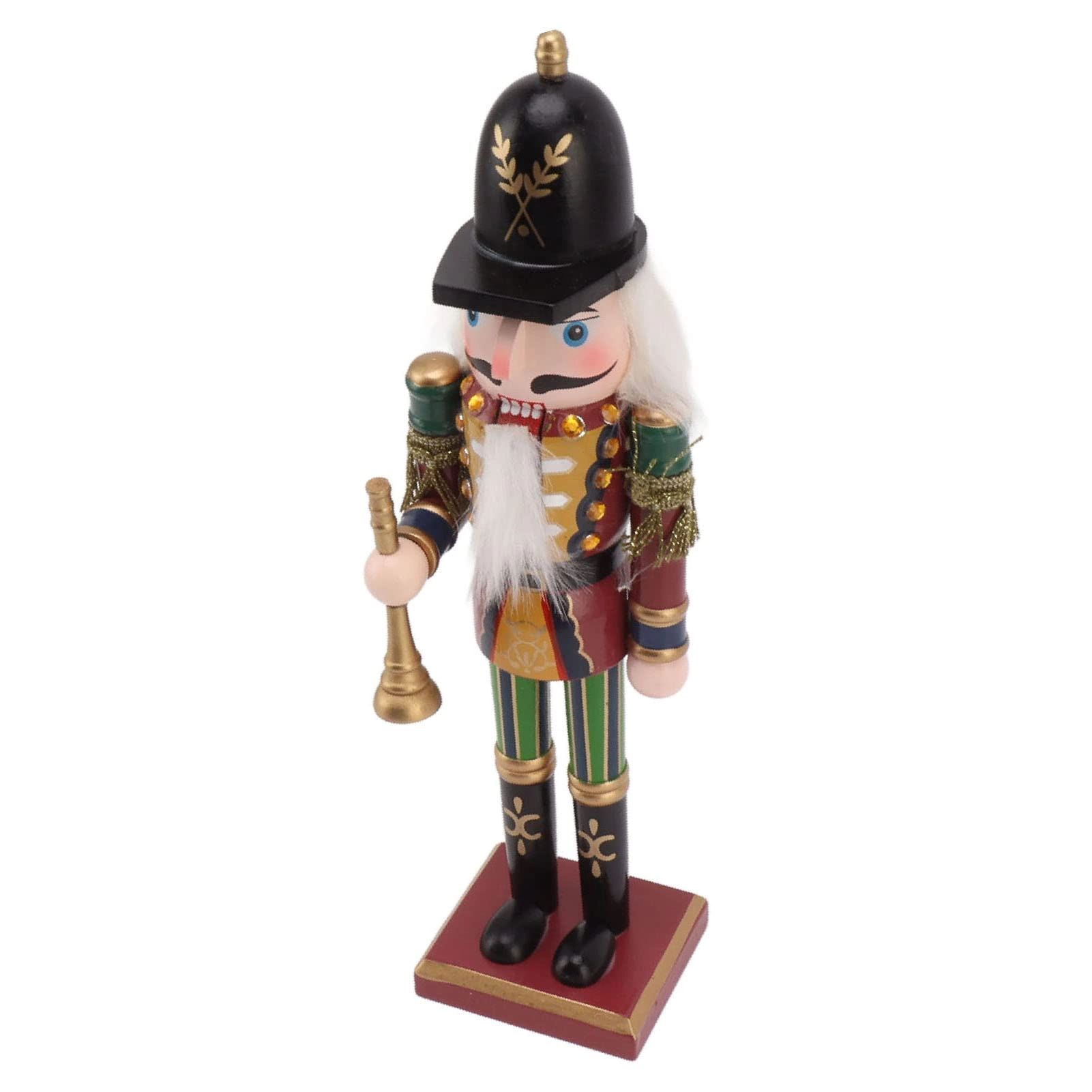 Trumpeter Puppet Figurine - 30.5cm Walnut Fluff