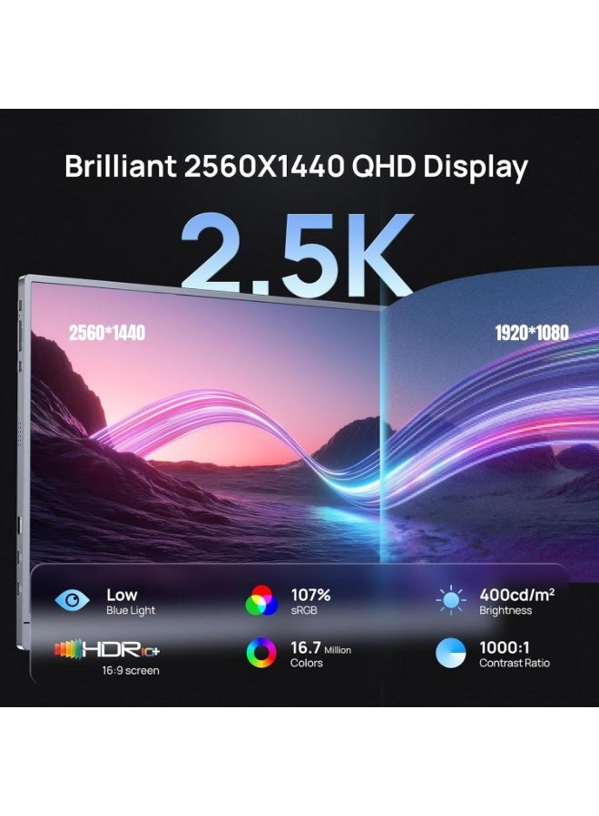 Z3FC - 16.1 Inch 2560 x 1440 Pixels