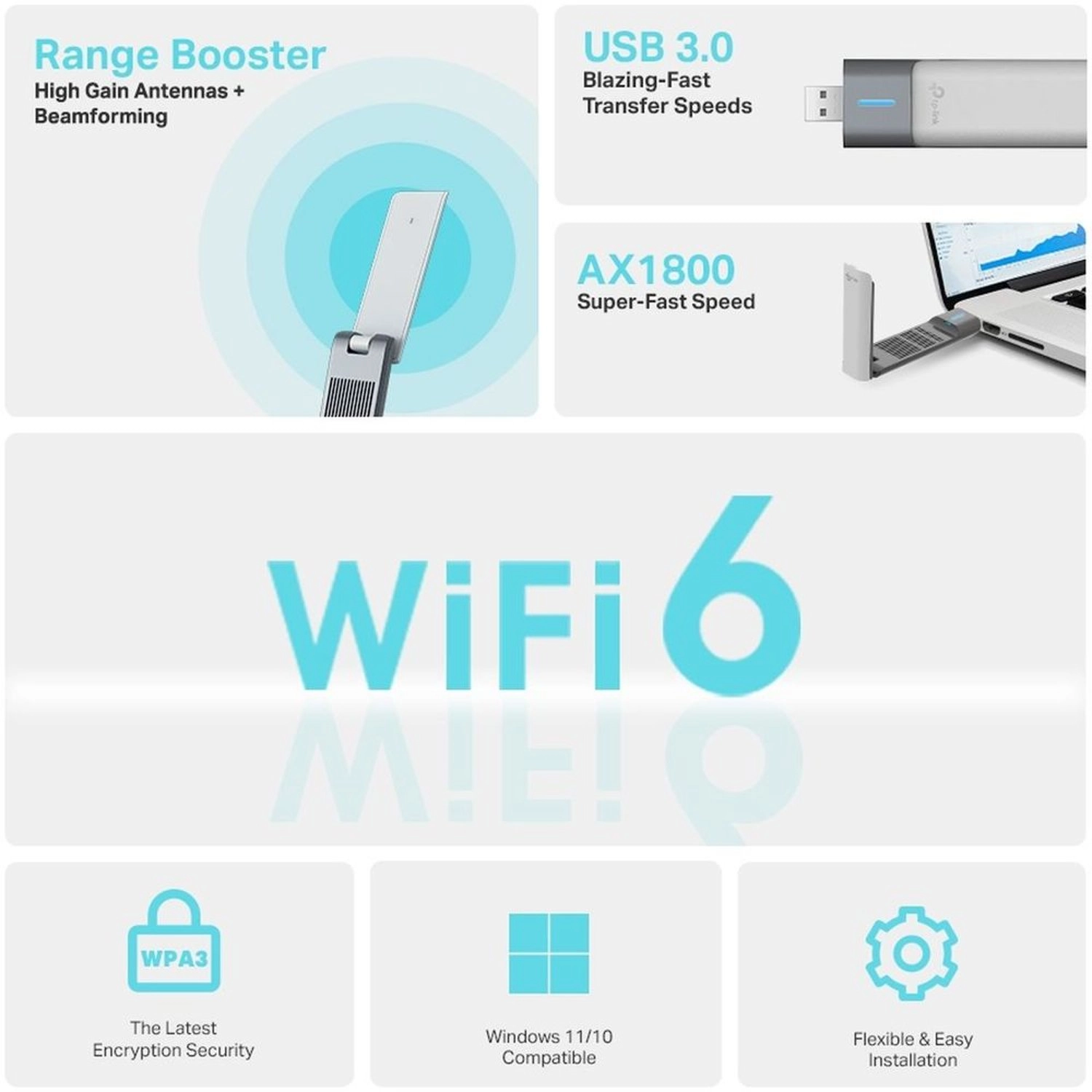 Archer TX20U Nano - Wi-Fi 6 USB Wireless