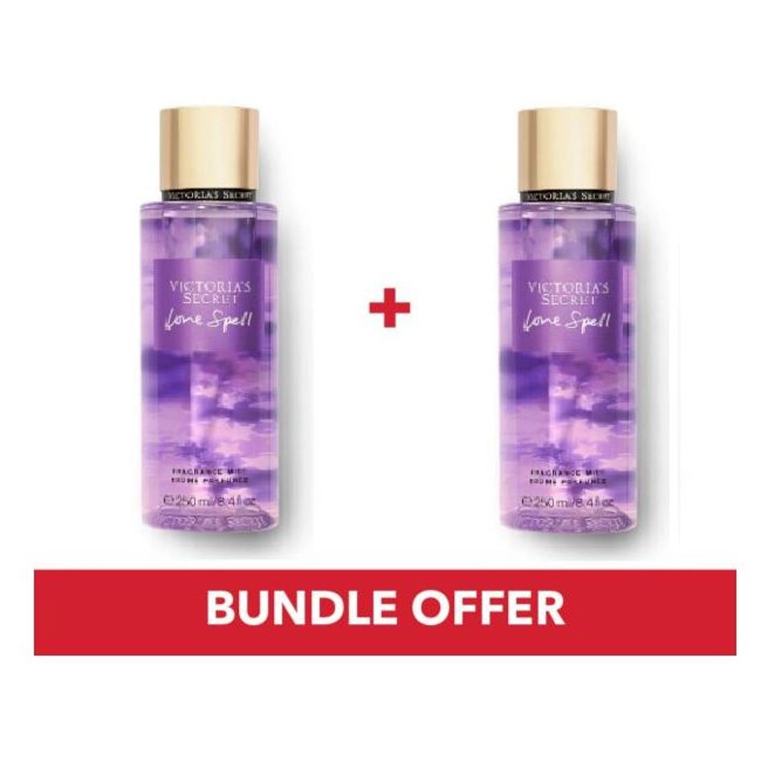 Victoria's Secret Love Spell Mist - 250 ml Bundle
