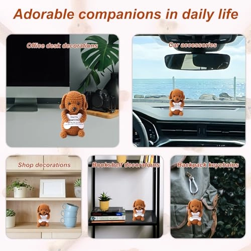 Pug Positive 10 cm Crochet