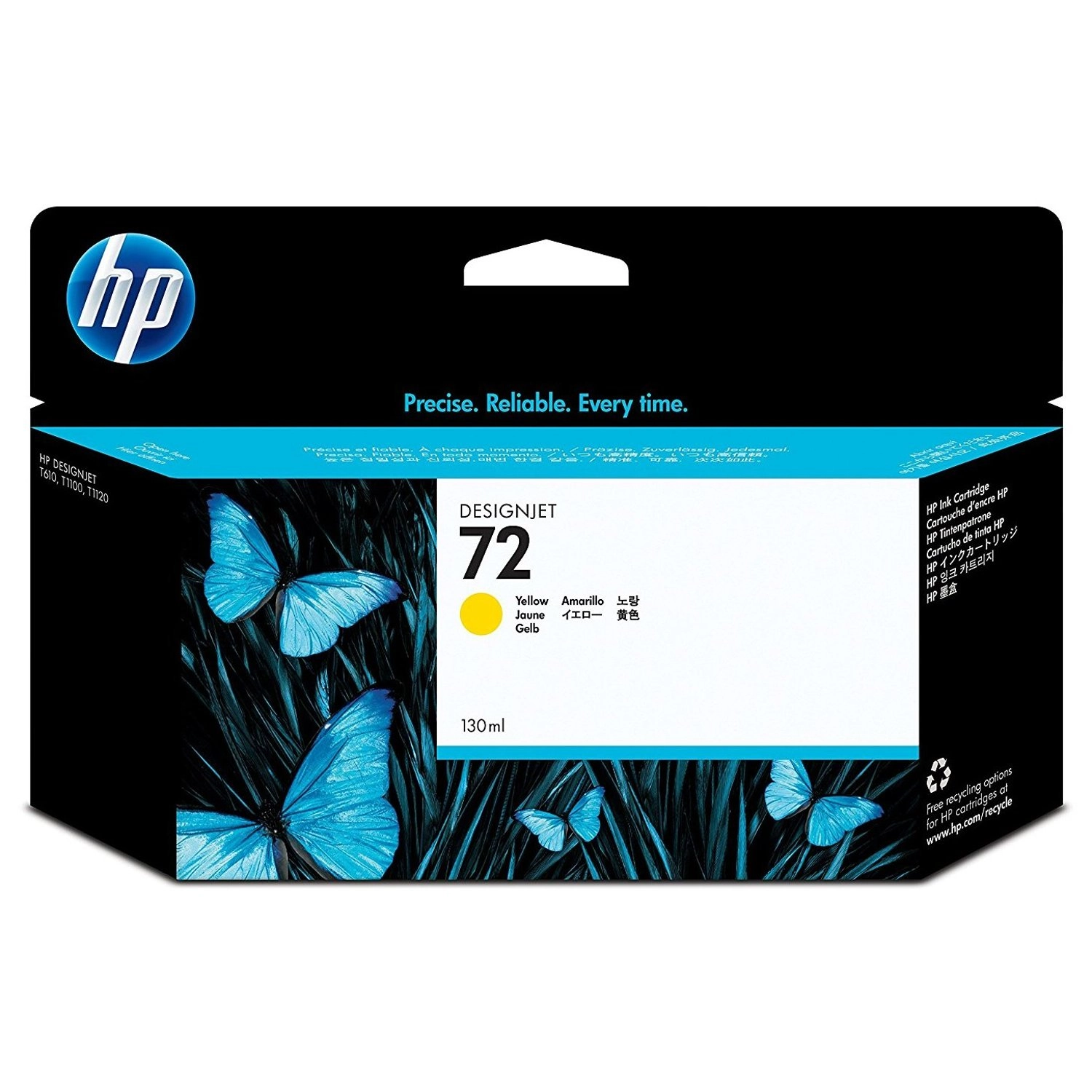 HP 72 Standard Yield Yellow