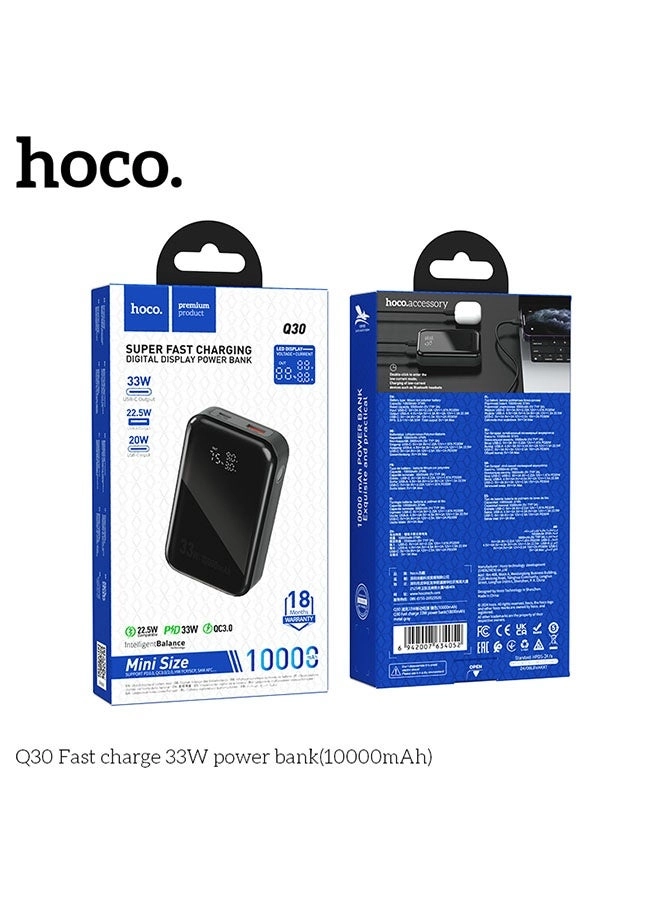 Q30 - 10000mAh 33W Fast charging