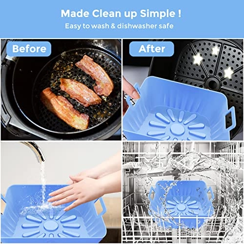 Square Air Fryer Liners - Silicone 2 piece(s)