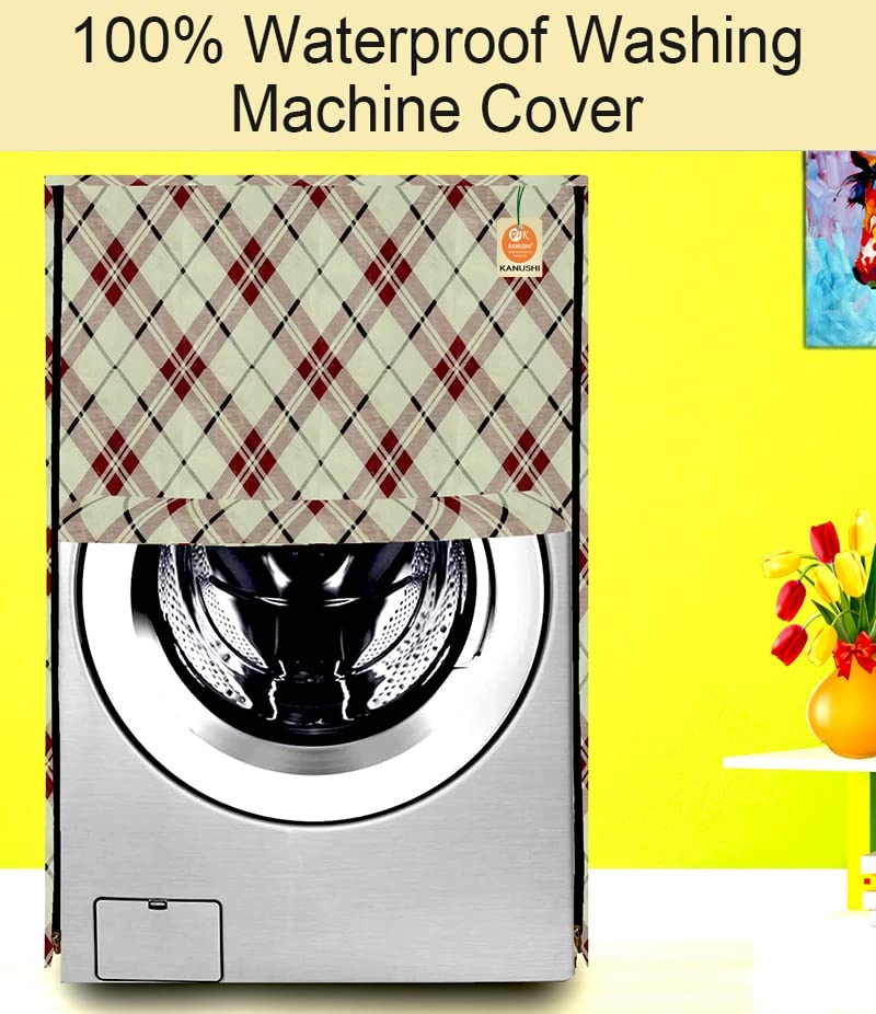 Front Load Washing Machine Cover - Washable Dustproof 23x23x33