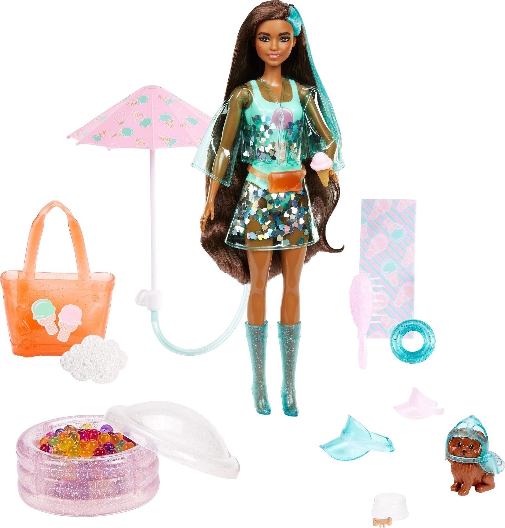 Barbie Color Reveal Sunshine and Sprinkles Doll - 25 Surprises Color Change Ages 3+