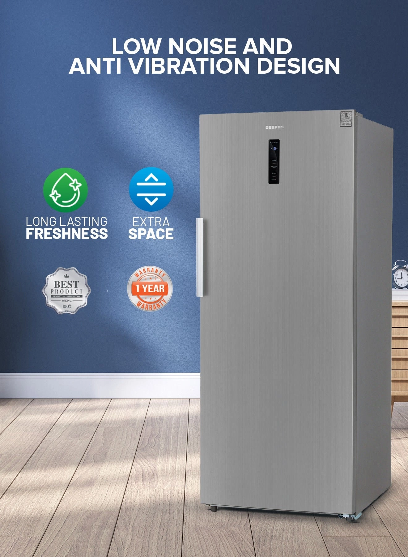 No Frost Upright Freezer GRFU6124XHN