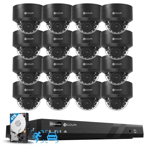 PoE 4K Security Camera System - 16 channels