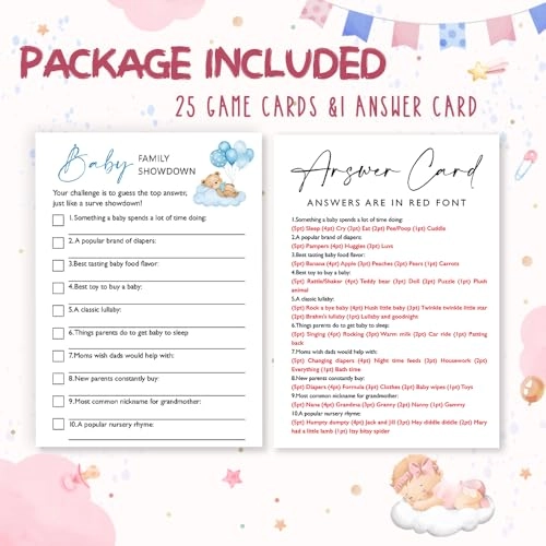 Baby Traditions Around The World Baby Shower Games - Adult 25