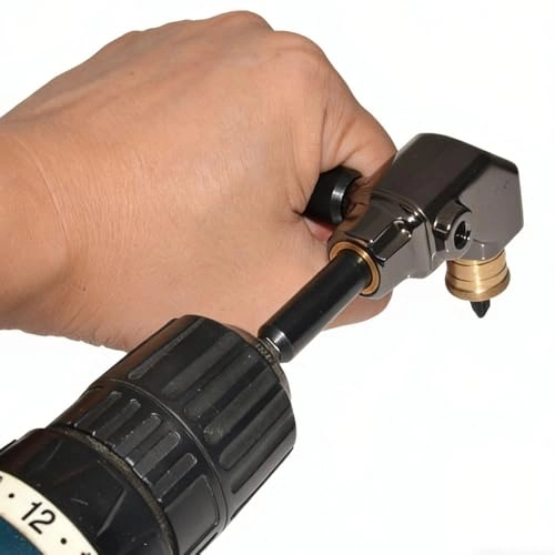 Right Angle Drill Adapter - 1/4" Hex Alloy Steel