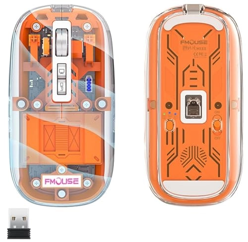 3 Mode Magnetic Ultra-Thin Mouse - Bluetooth USB