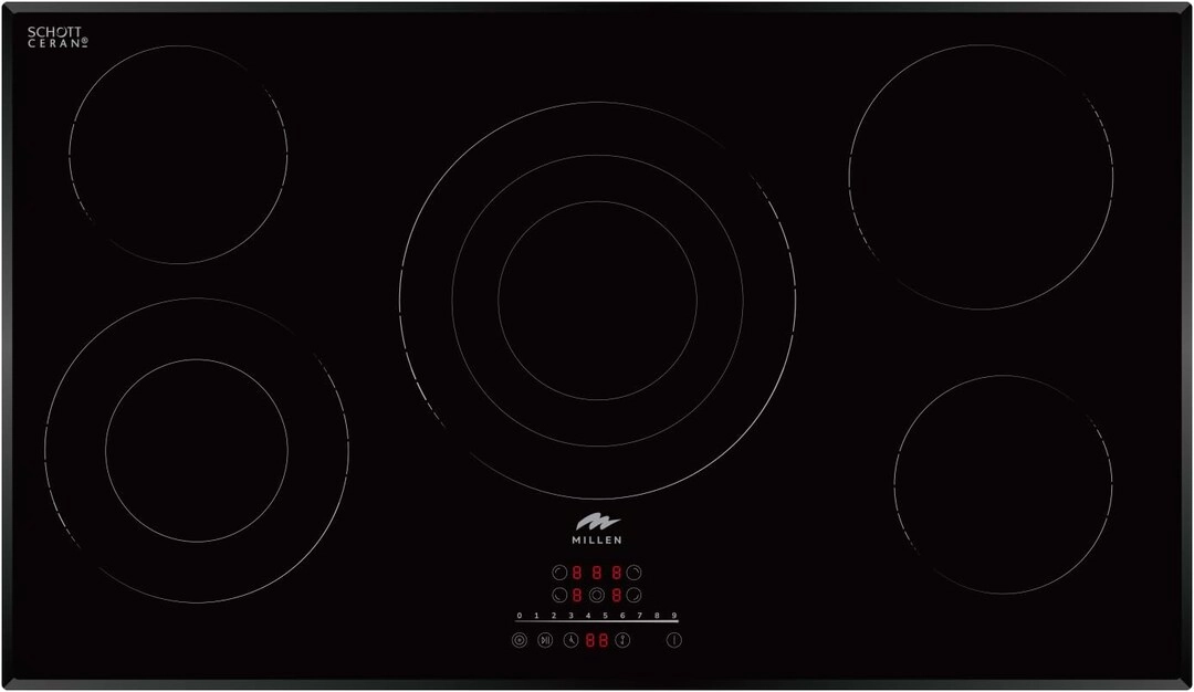 MEH904BL Electric hob