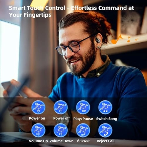 Bone Conduction Headphones Wireless Headphone